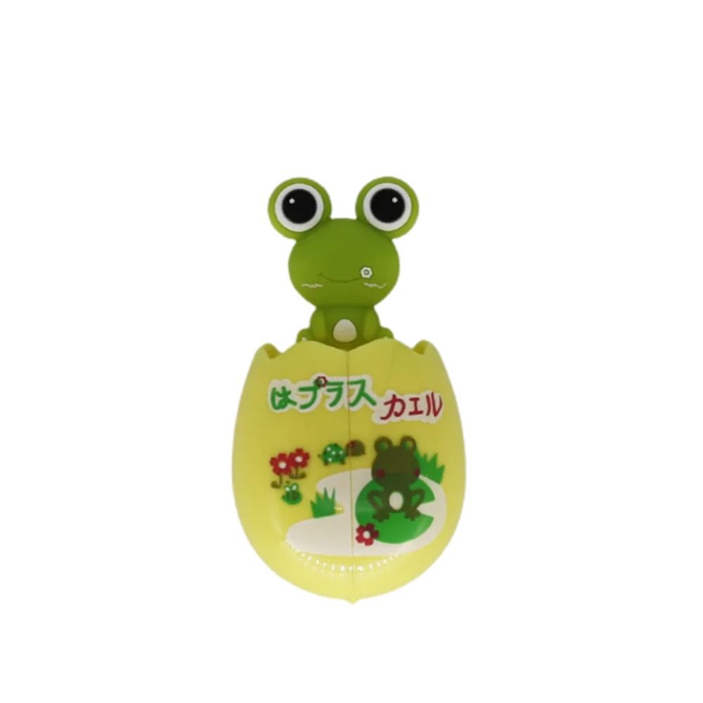 Egg Storage Holder - พลาสติกสัตว์รูปไข่ผู้ถือแปรงสีฟันถ้วยดูดคู่การ์ตูนสัตว์เด็กผู้ถือแปรงสีฟัน Anti-แบคทีเรีย