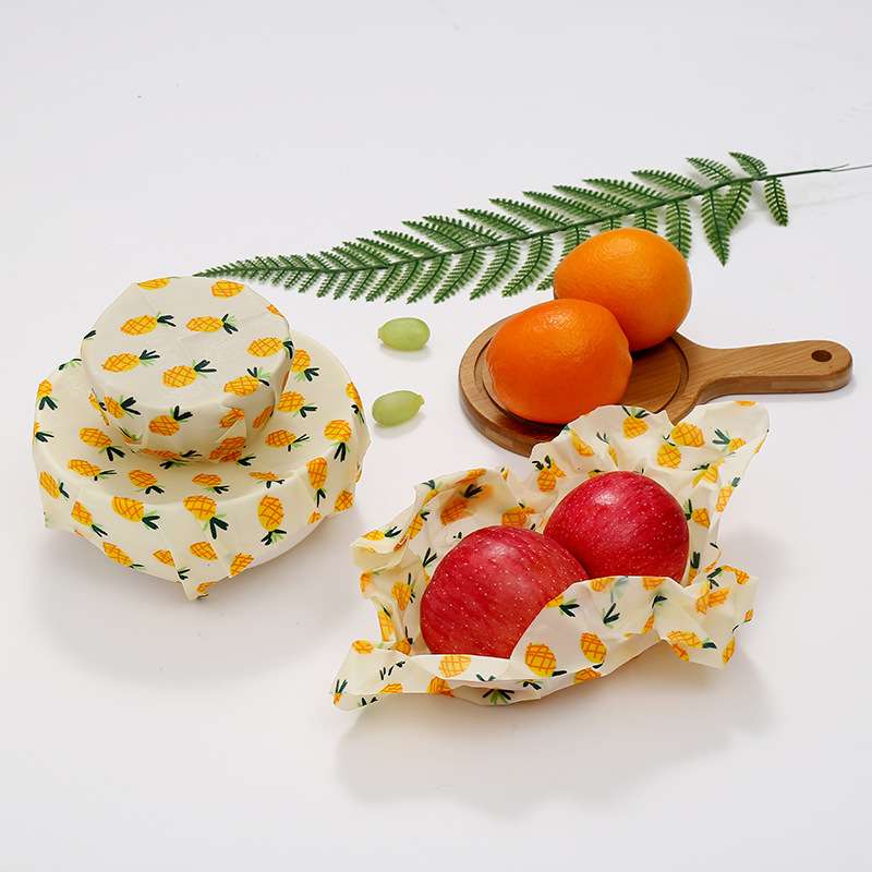 Beeswax Food Wrap - ห่ออาหารขี้ผึ้ง3/7ชิ้นสำหรับห้องครัวปิคนิคอาหารผลไม้ออร์แกนิคห่อขี้ผึ้งผึ้งธรรมชาติใช้ซ้ำได้สำหรับแซนวิช