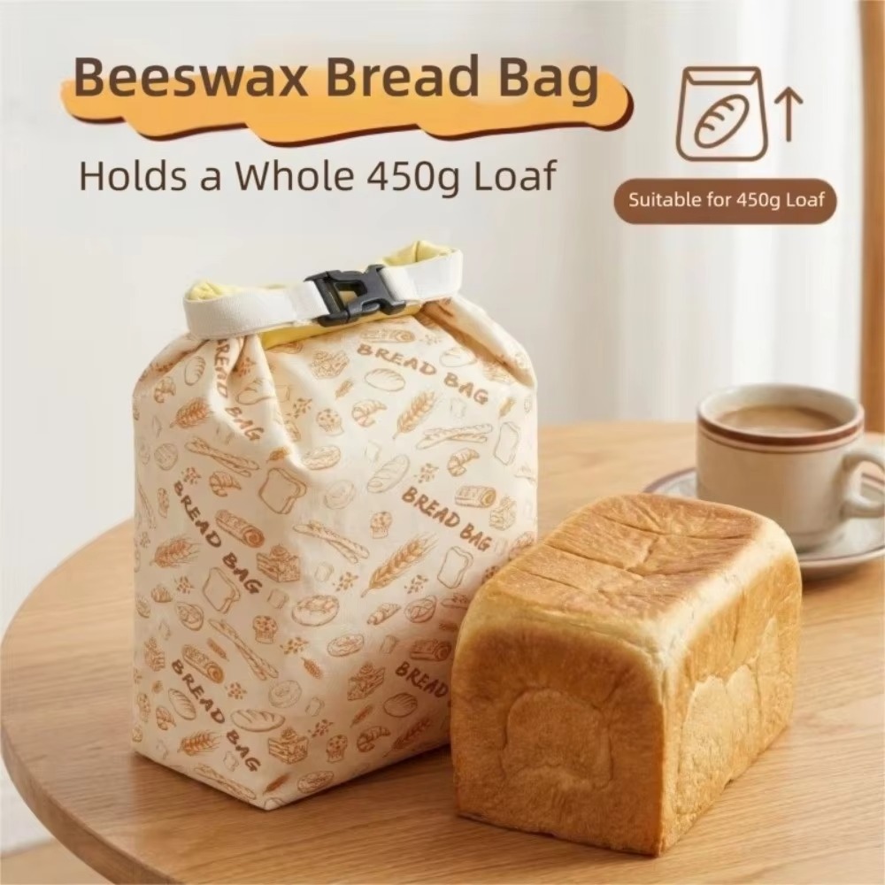 ถุงเก็บขนมปังจากขี้ผึ้งธรรมชาต - Beeswax Food Wrap บทวิจารณ์และราคา