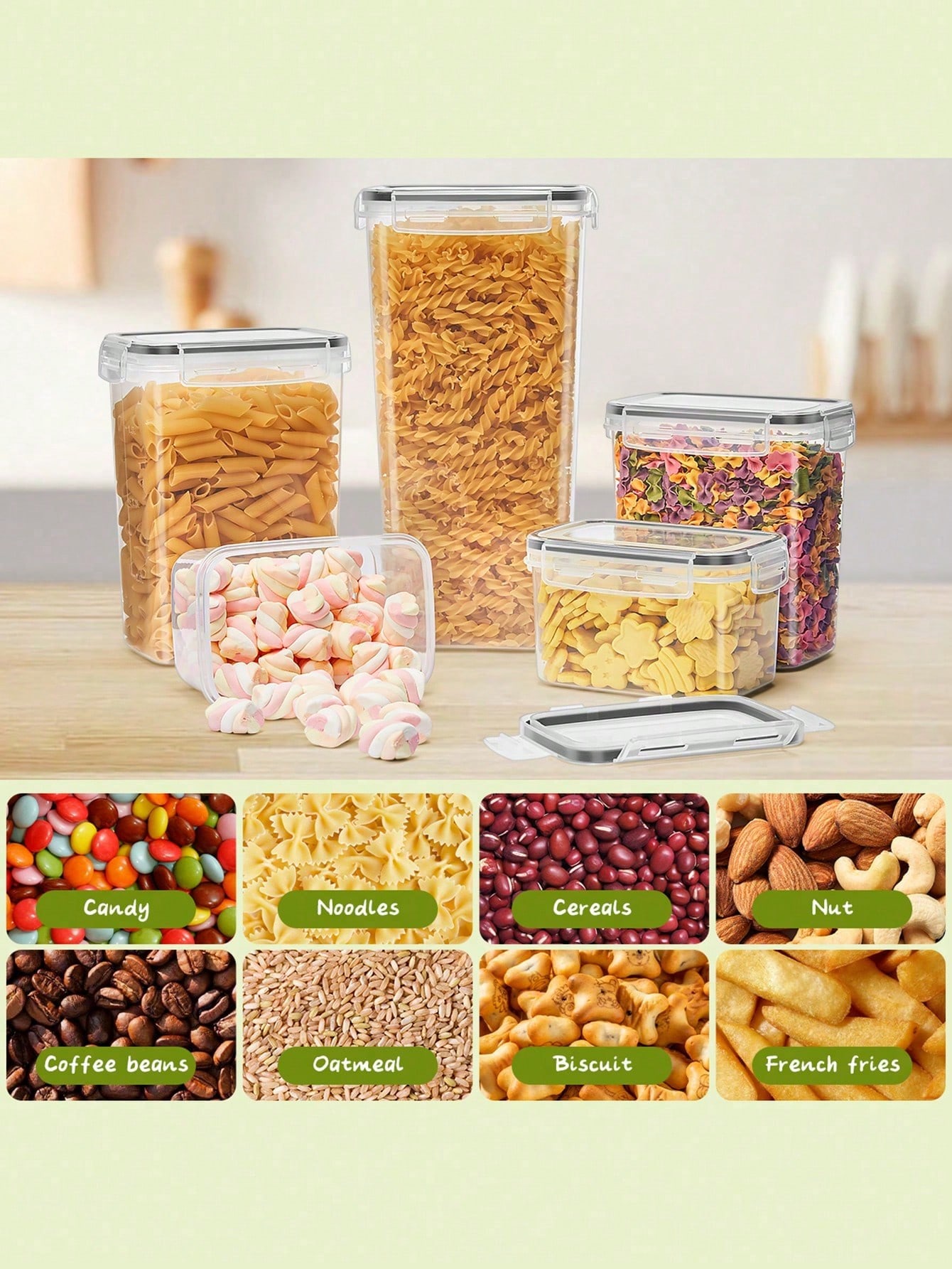 ชุดภาชนะเก็บอาหารแบบปิดสนิท 48 - Lock And Lock Food Storage บทวิจารณ์และราคา