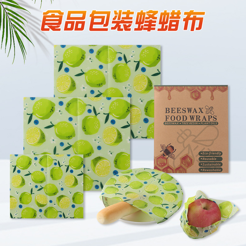 กระดาษห่ออาหารจากขี้ผึ้ง  กระด - Beeswax Food Wrap บทวิจารณ์และราคา