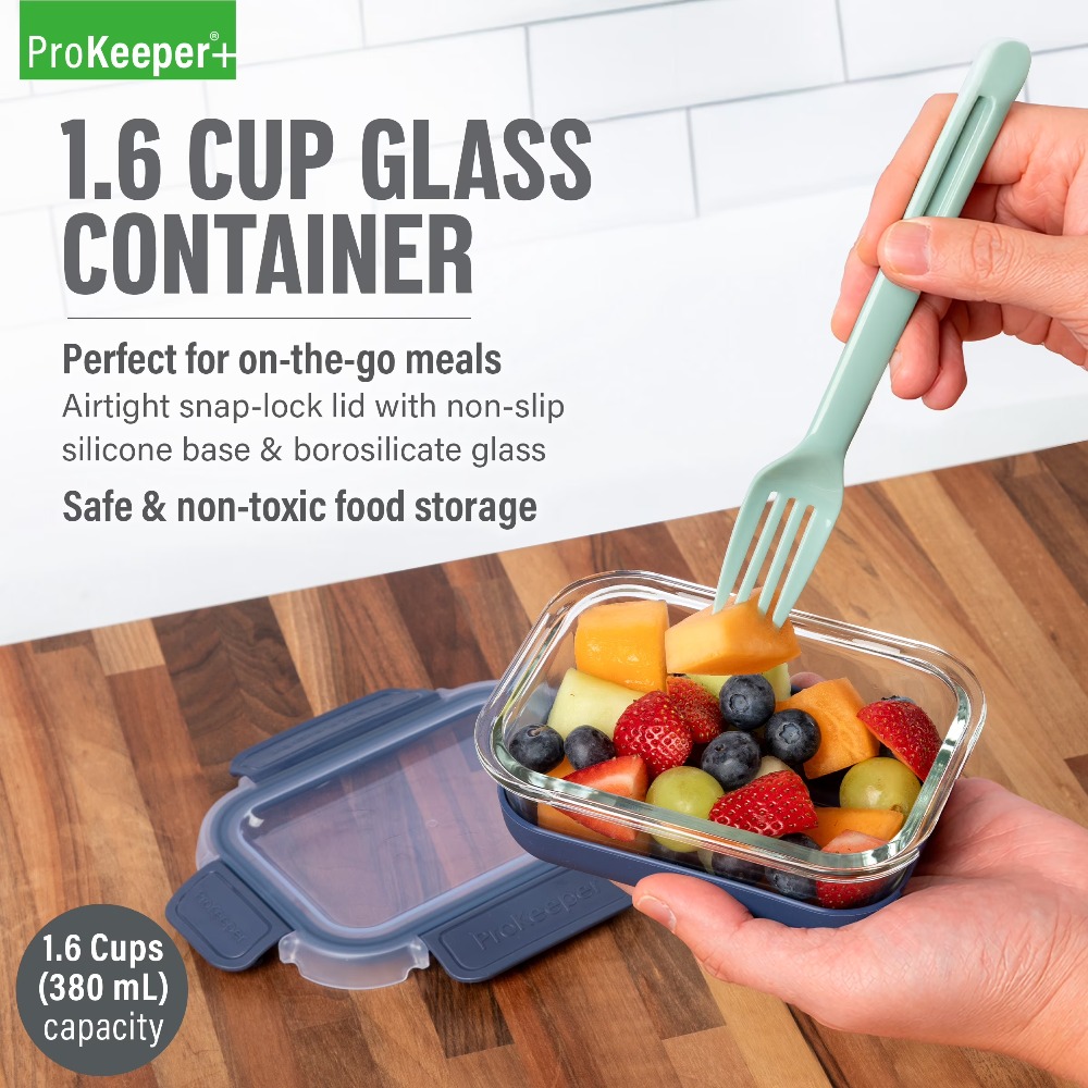 ชุดภาชนะเก็บอาหารแก้ว 2 ชิ้น ข - Food Storage Design บทวิจารณ์และราคา