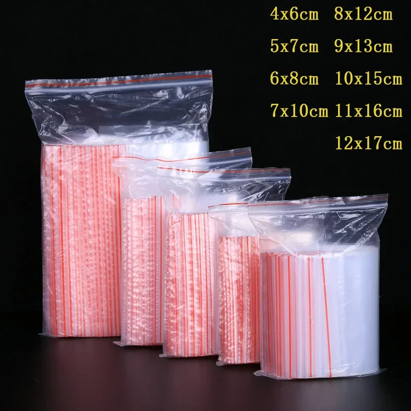 100/300 ชิ้นถุงพลาสติกซิปล็อคข - Lock And Lock Food Storage บทวิจารณ์และราคา