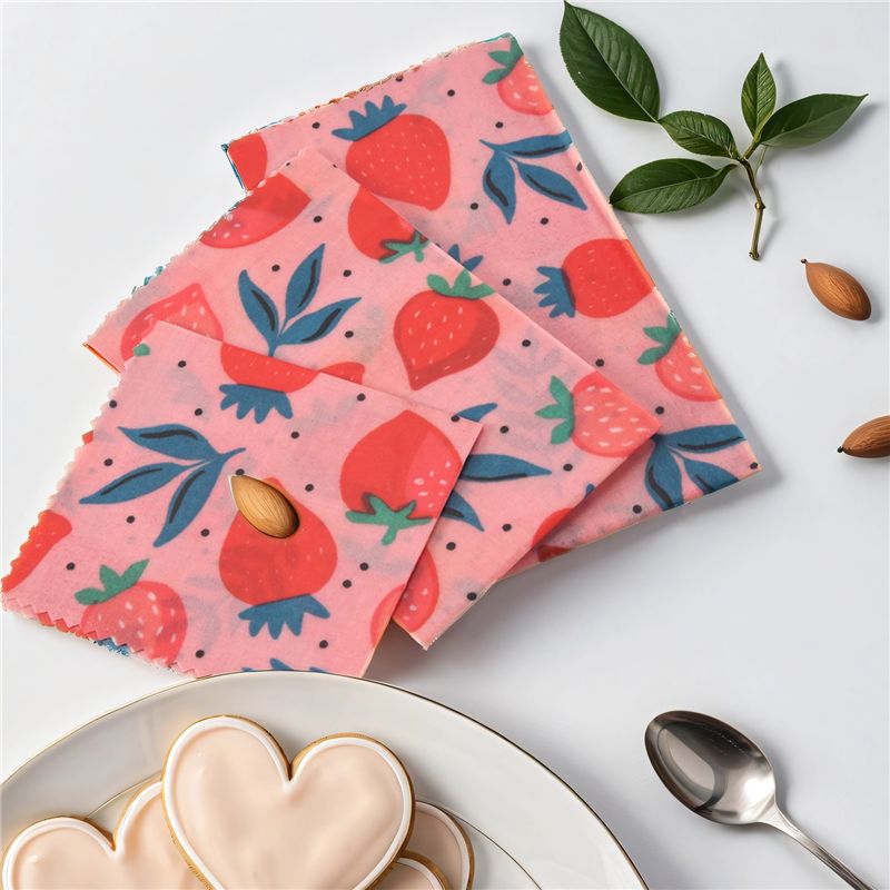 ผ้าห่ออาหารแบบใช้ซ้ำได้ A01F-1 - Beeswax Food Wrap บทวิจารณ์และราคา