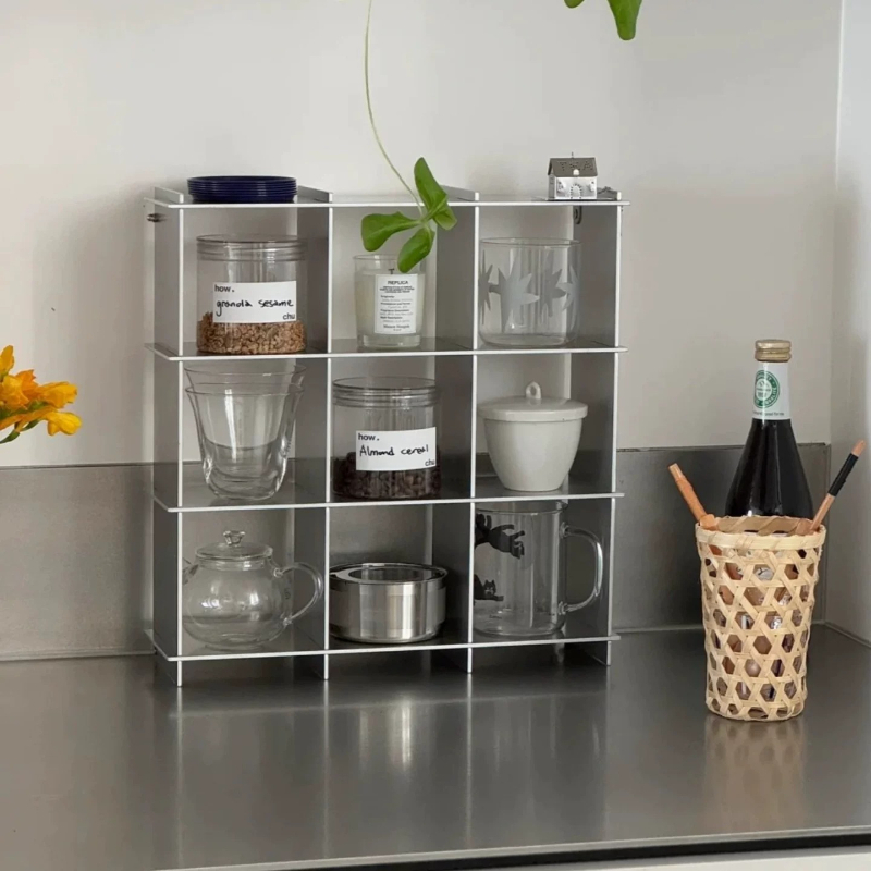 ชั้นวางแก้วอะลูมิเนียมอัลลอยด์ - Food Storage Shelving บทวิจารณ์และราคา