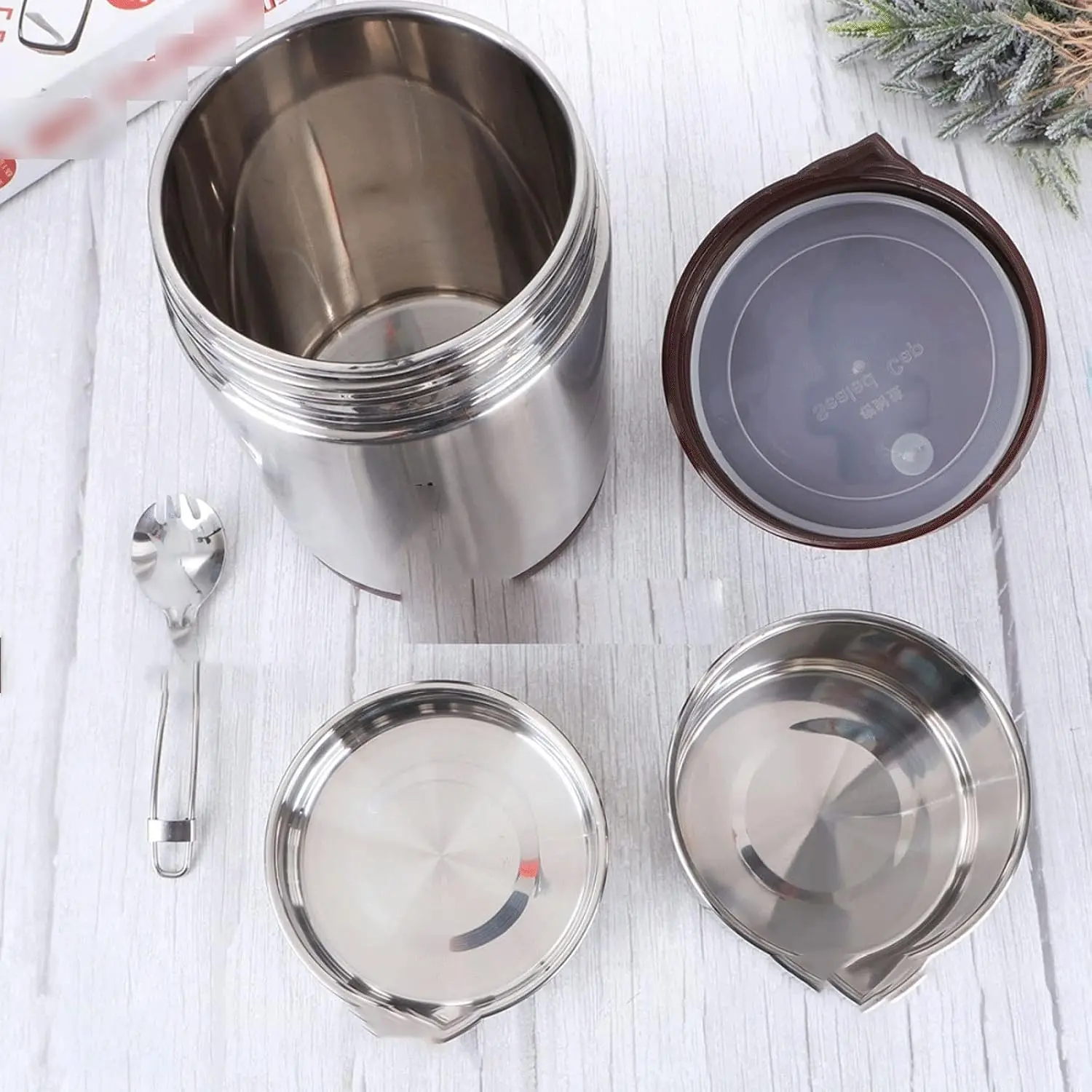กล่องอาหารกลางวันเบนโตะสำหรับผ - Food Storage Box Stainless Steel บทวิจารณ์และราคา
