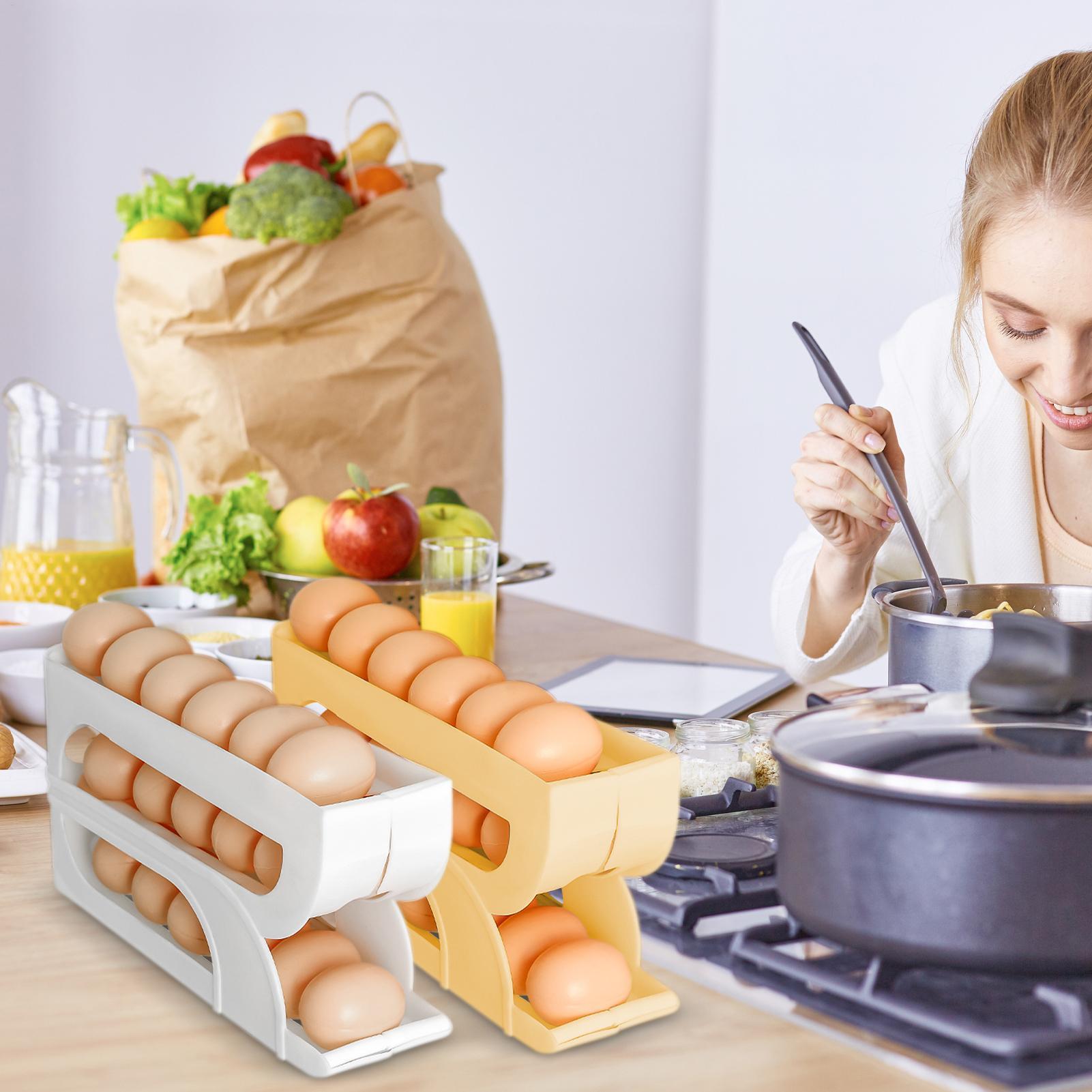 ที่วางไข่อัตโนมัติ ชั้นวางไข่ส - Egg Storage Holder บทวิจารณ์และราคา