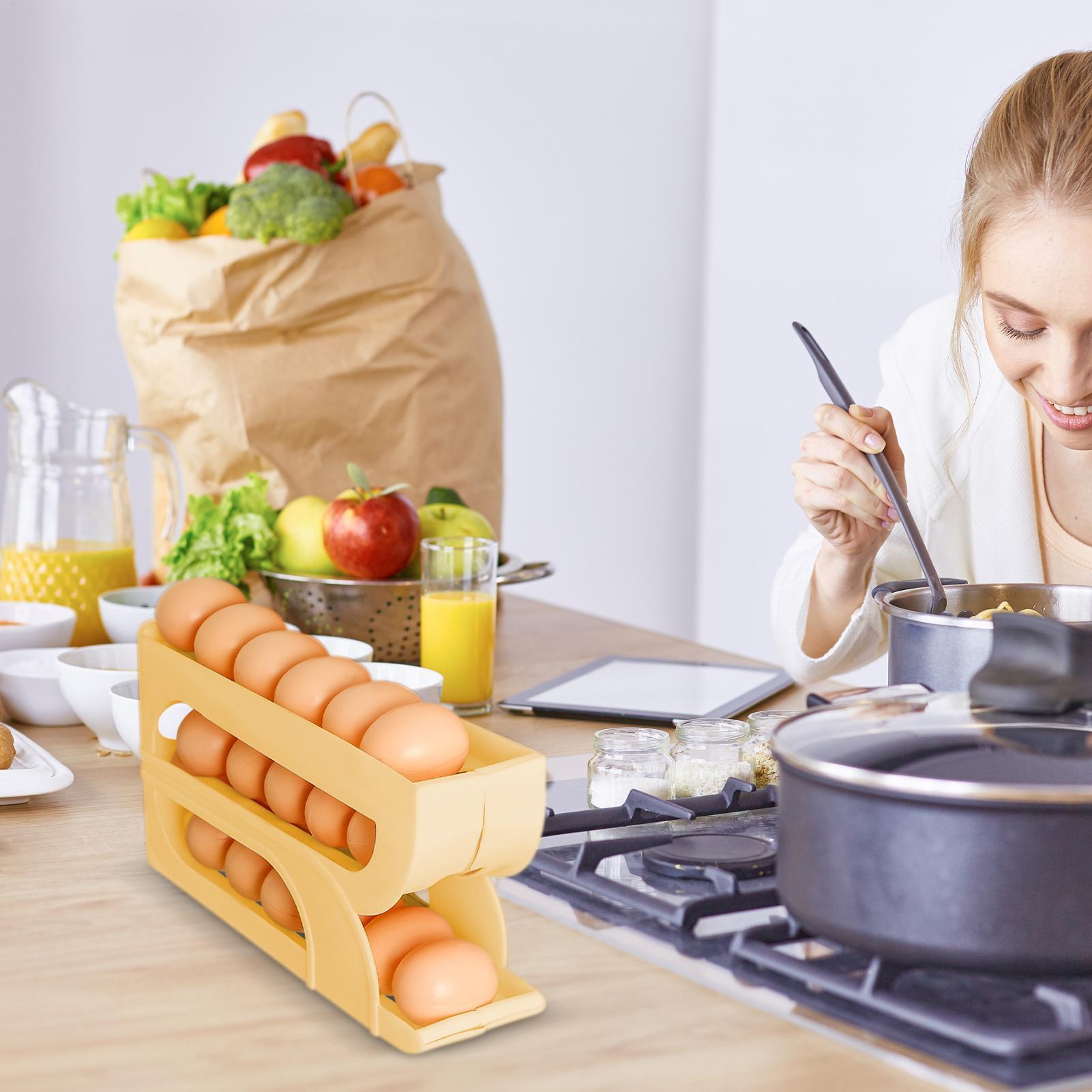 ที่วางไข่อัตโนมัติ ชั้นวางไข่ส - Egg Storage Holder บทวิจารณ์และราคา