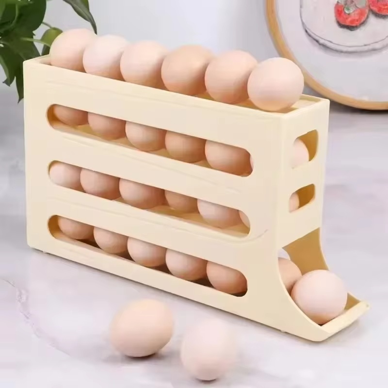 ที่วางไข่แบบอัตโนมัติ 4 ชั้น พ - Egg Storage Holder บทวิจารณ์และราคา