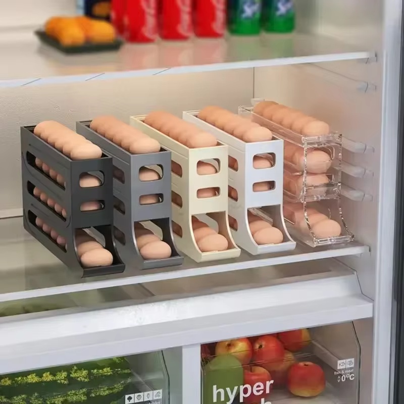 ที่วางไข่แบบอัตโนมัติ 4 ชั้น พ - Egg Storage Holder บทวิจารณ์และราคา