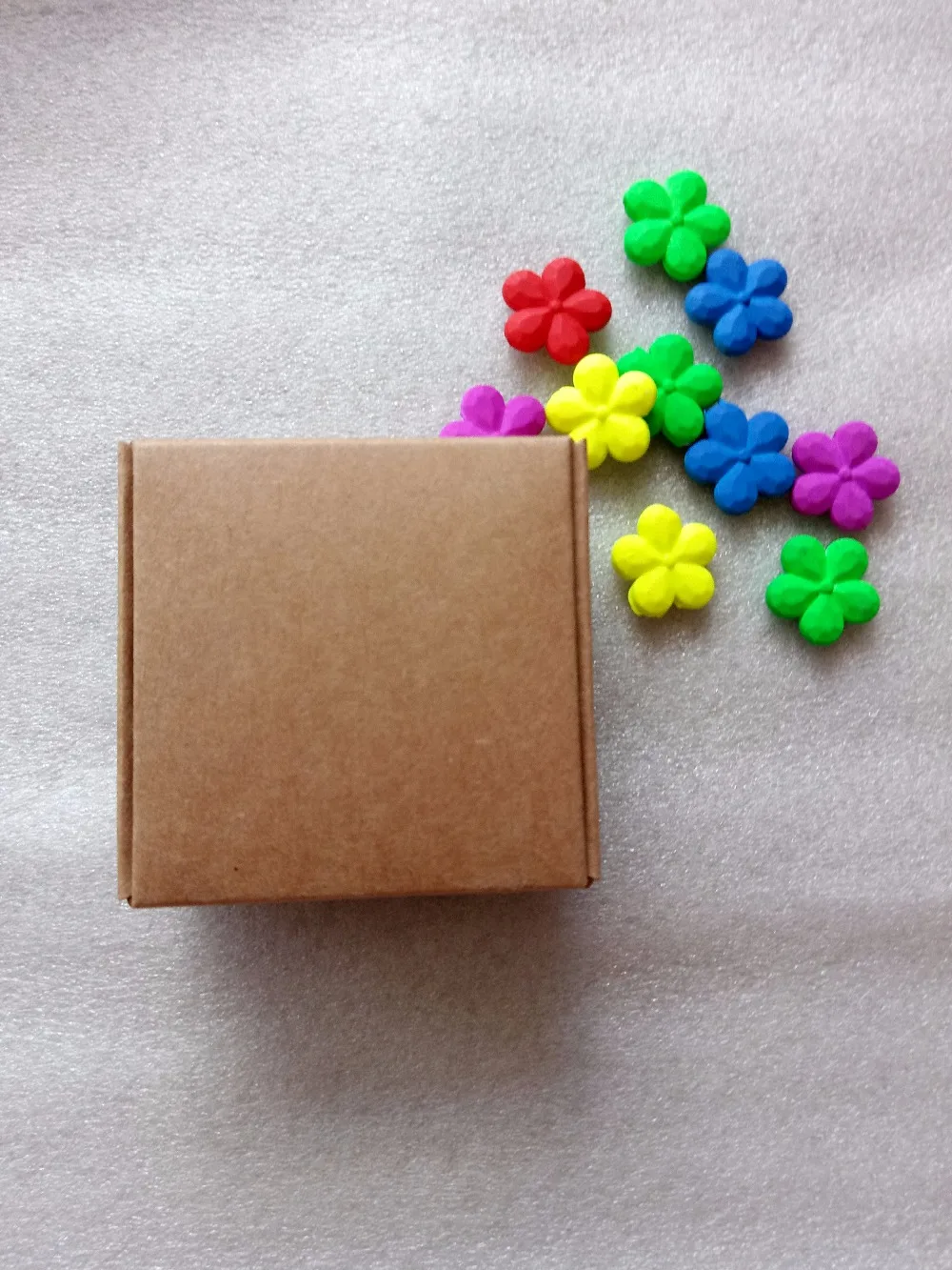 100 ชิ้นขายส่งกระดาษคราฟท์สีน้ - Food Storage Year Supply บทวิจารณ์และราคา