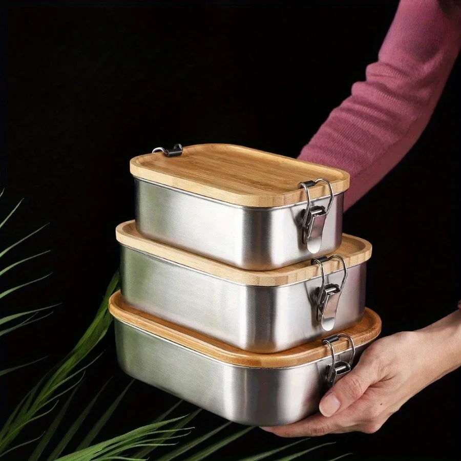 กล่องอาหารกลางวันสแตนเลส 304 ใ - Food Storage And Preservation บทวิจารณ์และราคา