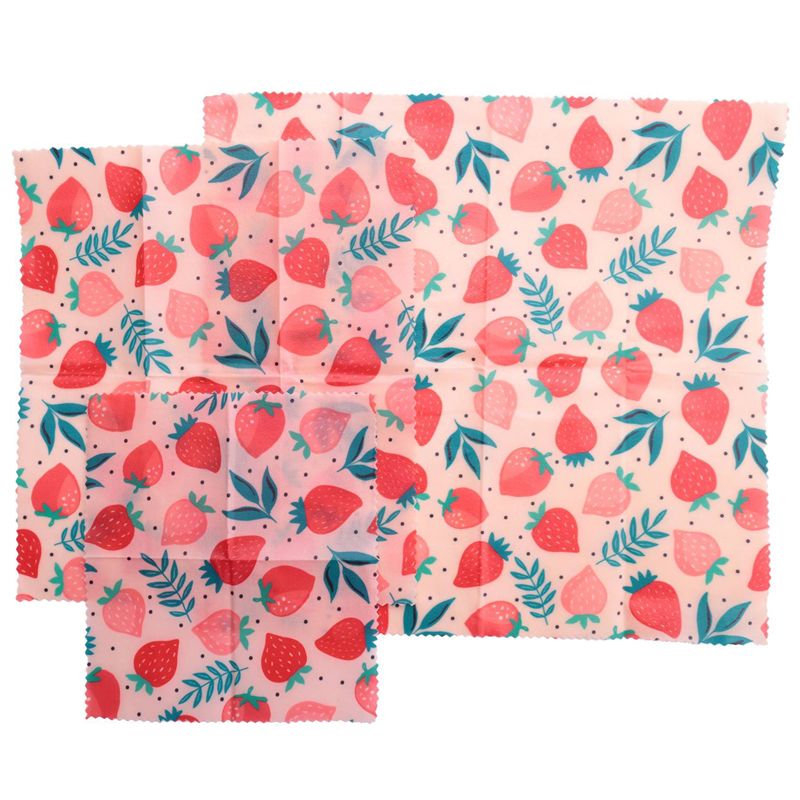 ผ้าห่ออาหารแบบใช้ซ้ำได้ B62B-4 - Beeswax Food Wrap บทวิจารณ์และราคา