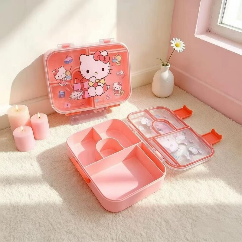 กล่องอาหารกลางวันพกพา Hello Ki - Food Storage Design บทวิจารณ์และราคา