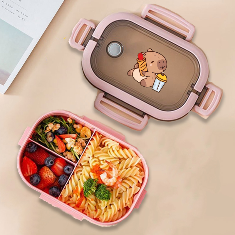 กล่องข้าวกลางวันลายคาปิบาร่า ล - Food Storage Design บทวิจารณ์และราคา