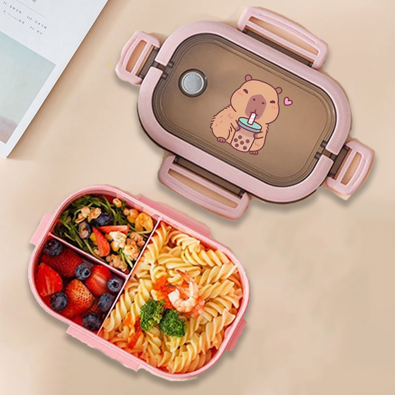 กล่องข้าวกลางวันลายคาปิบาร่า ล - Food Storage Design บทวิจารณ์และราคา