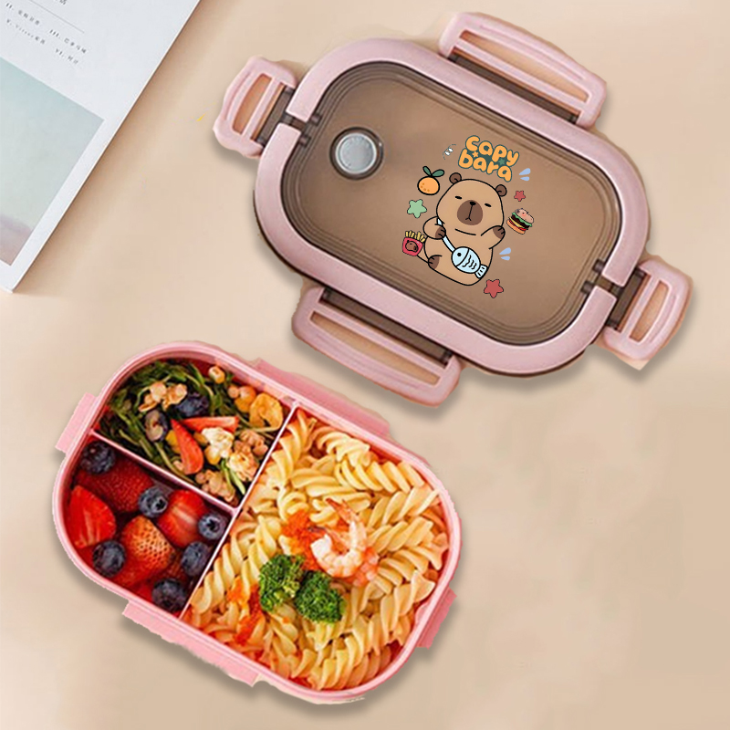 กล่องข้าวกลางวันลายคาปิบาร่า ล - Food Storage Design บทวิจารณ์และราคา