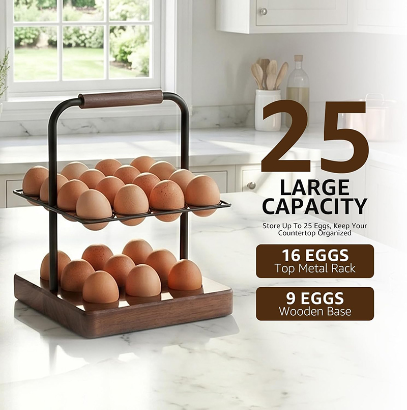 ที่วางไข่แบบฟาร์มเฮาส์สำหรับวา - Egg Storage Holder บทวิจารณ์และราคา