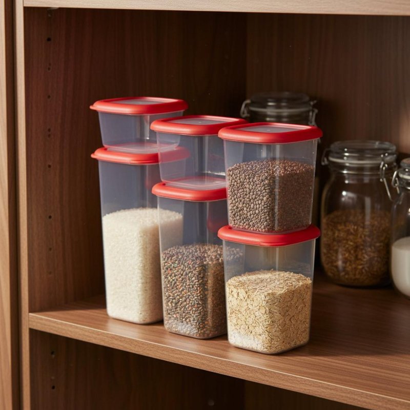 ชุดกล่องถนอมอาหารสุญญากาศ 6 ชิ - Food Storage Design บทวิจารณ์และราคา