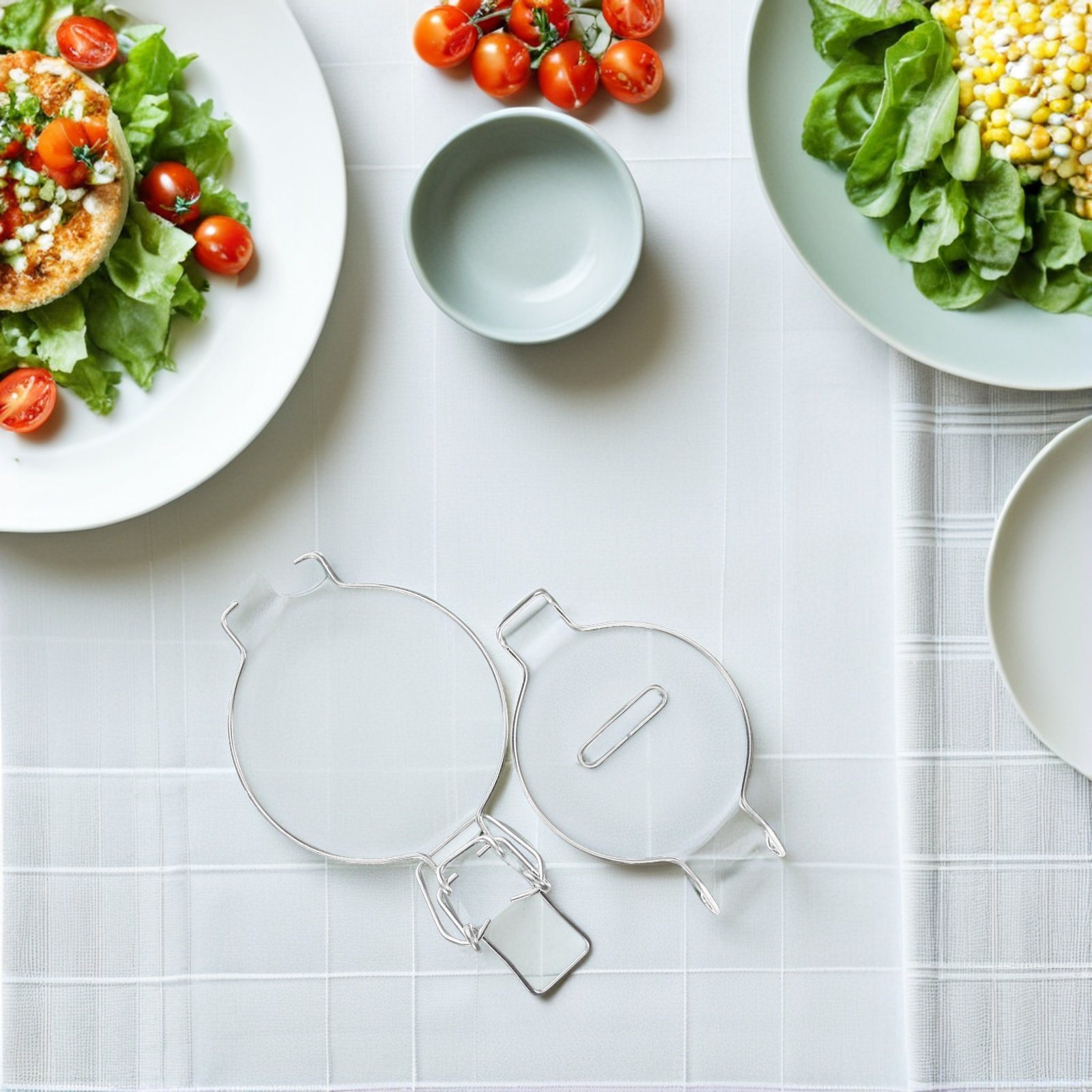 คลิปล็อคฝาขวดแก้วสแตนเลส 4 ชิ้ - Lock And Lock Food Storage บทวิจารณ์และราคา