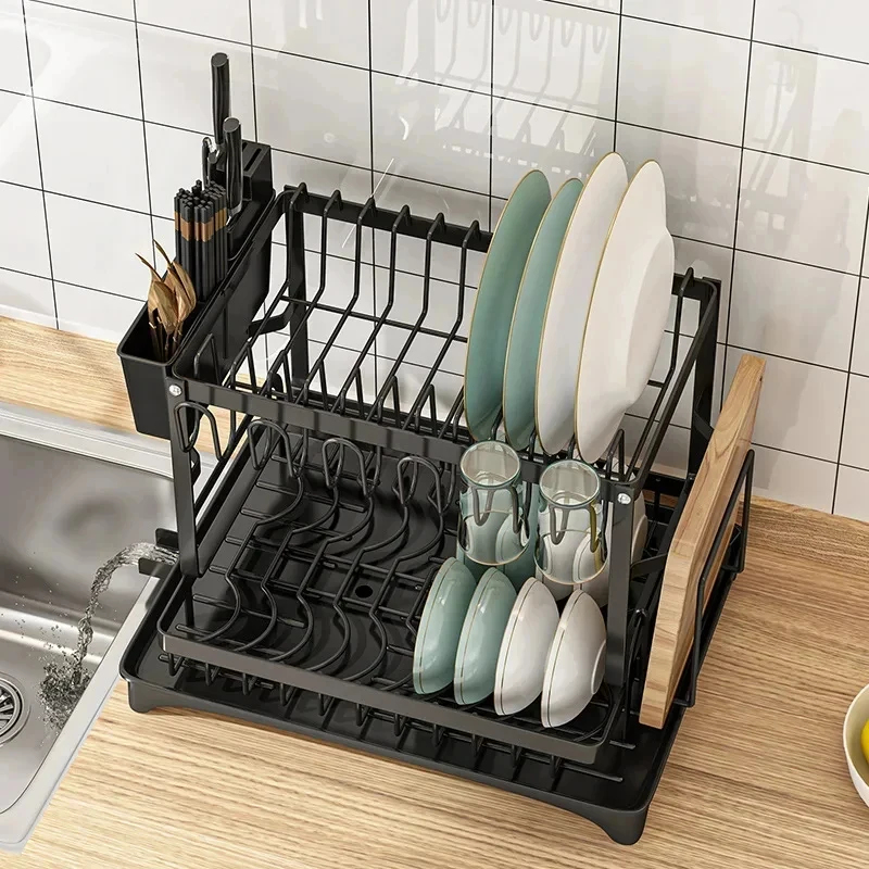 ชั้นวางจานโลหะ 2 ชั้น ขนาดใหญ่ - Food Storage Shelving บทวิจารณ์และราคา