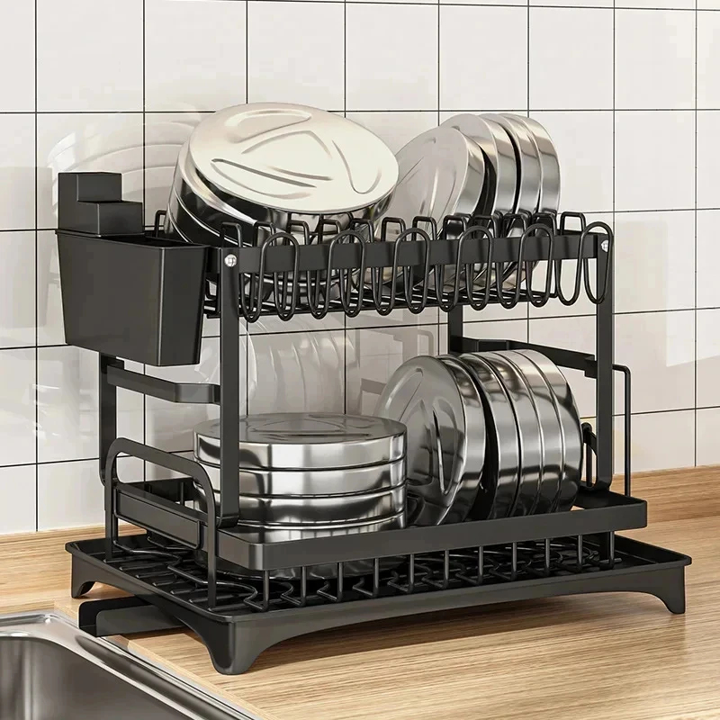 ชั้นวางจานโลหะ 2 ชั้น ขนาดใหญ่ - Food Storage Shelving บทวิจารณ์และราคา