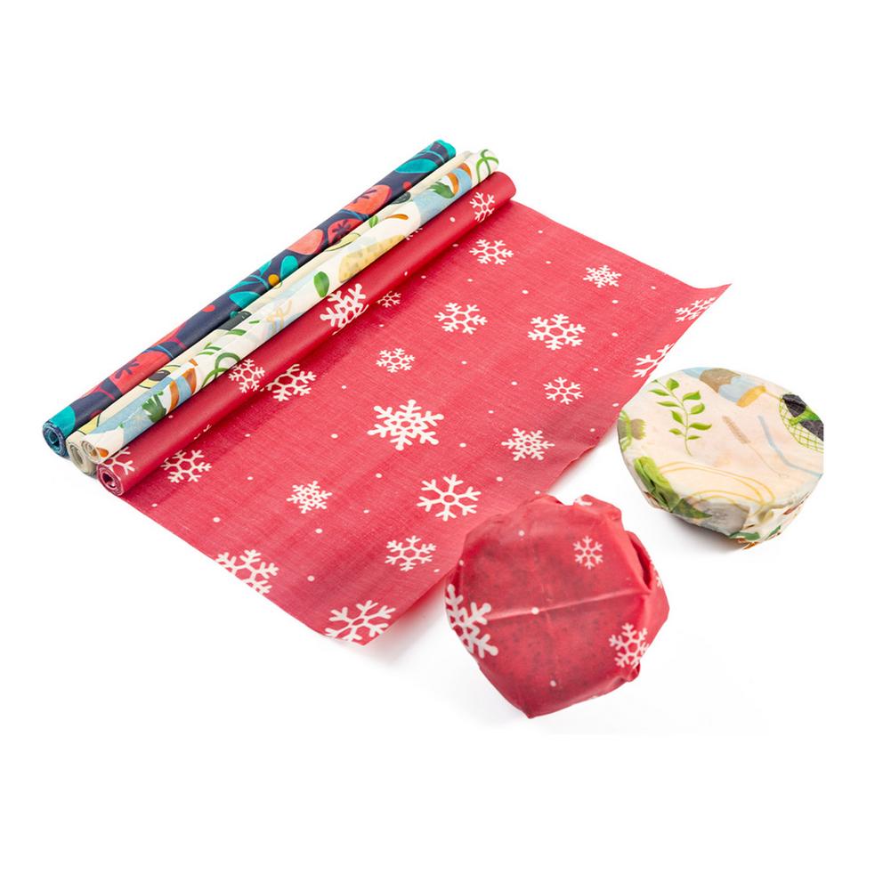 Bee Wax ผ้าสดกระดาษเกรดอาหารซี - Beeswax Food Wrap บทวิจารณ์และราคา