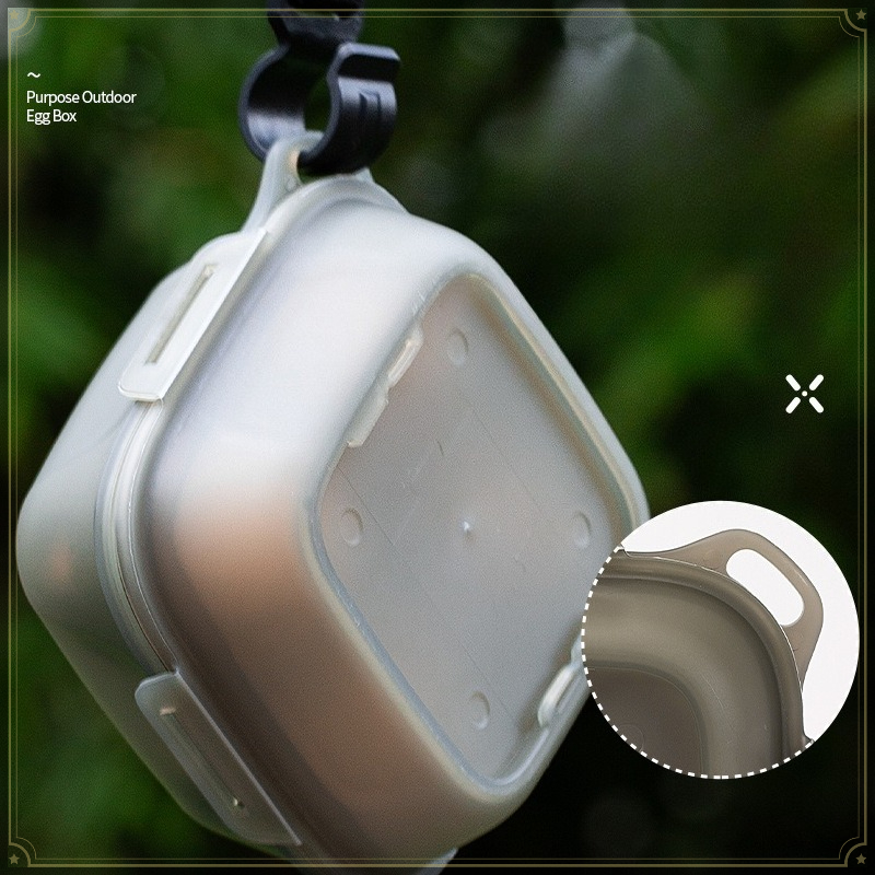กล่องเก็บไข่ 2 ใน 1 แบบพกพา กั - Egg Storage Holder บทวิจารณ์และราคา