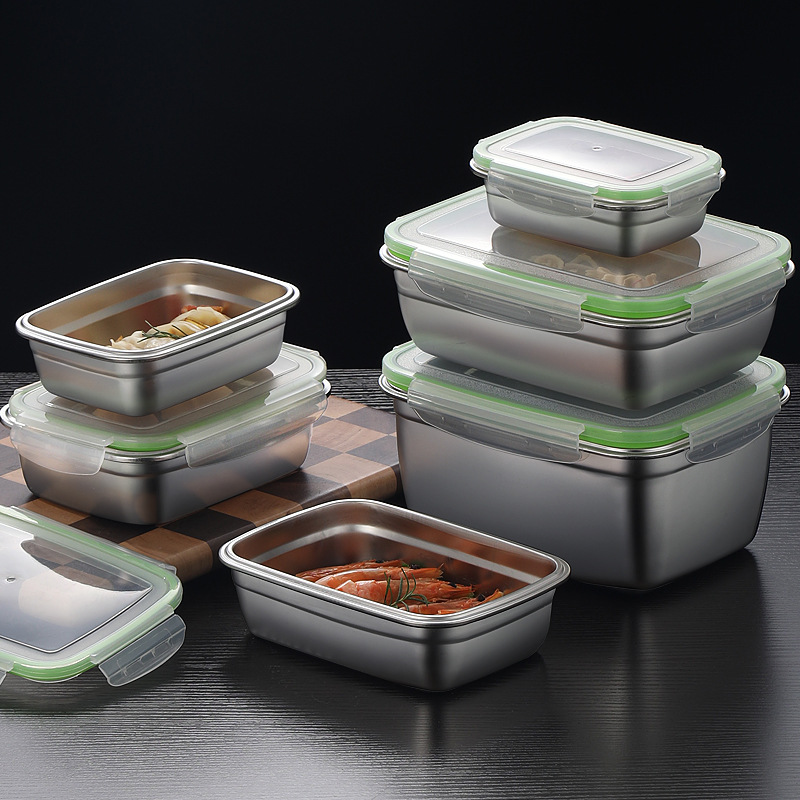ชุดกล่องอาหารกลางวันสแตนเลส 30 - Food Storage Box Stainless Steel บทวิจารณ์และราคา