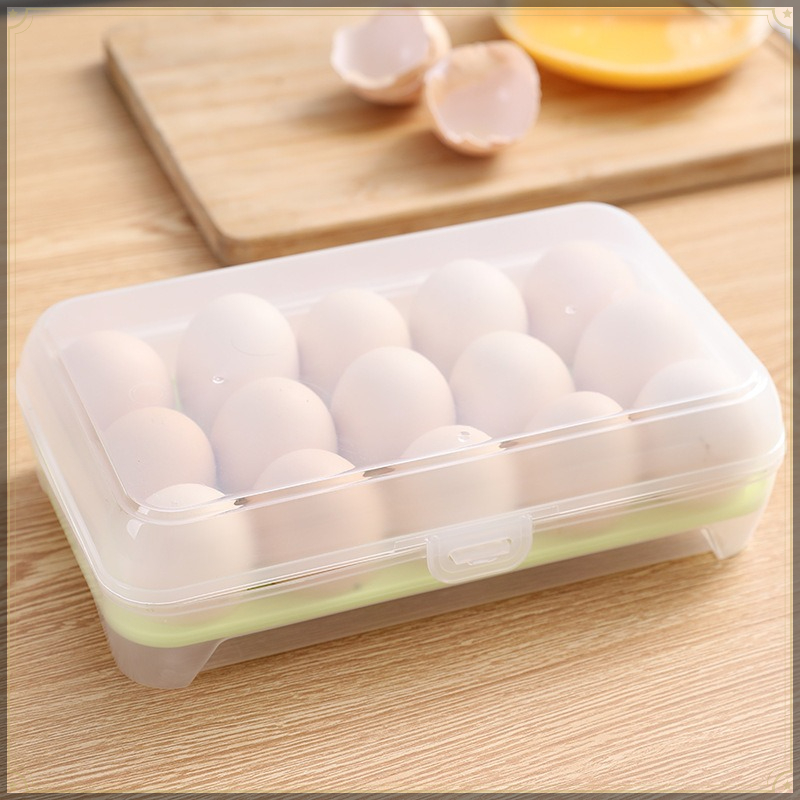 กล่องเก็บไข่ 15 ช่อง PP โปร่งใ - Egg Storage Holder บทวิจารณ์และราคา
