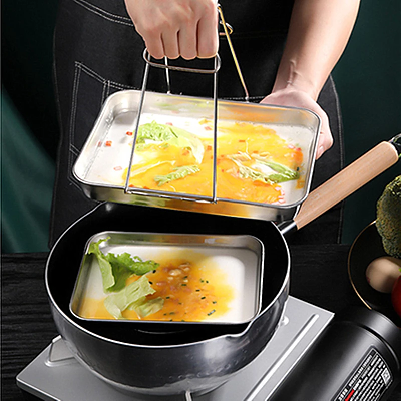 ถาดเสิร์ฟอาหารสแตนเลสทรงสี่เหล - Food Storage Restaurant บทวิจารณ์และราคา