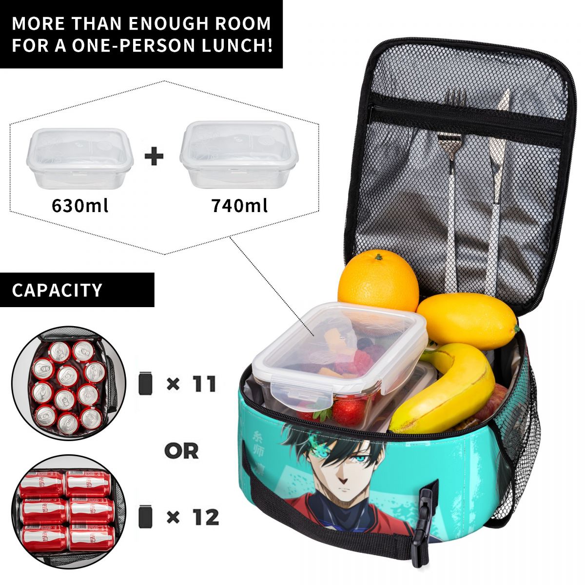 อะนิเมะบลูล็อคส์ กระเป๋าใส่อาห - Lock And Lock Food Storage บทวิจารณ์และราคา