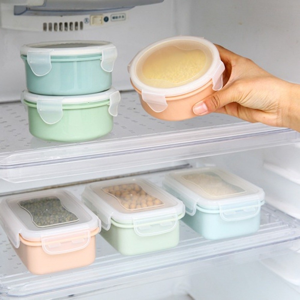 กล่องเก็บอาหารพลาสติกทรงกลมแบบ - Lock And Lock Food Storage บทวิจารณ์และราคา