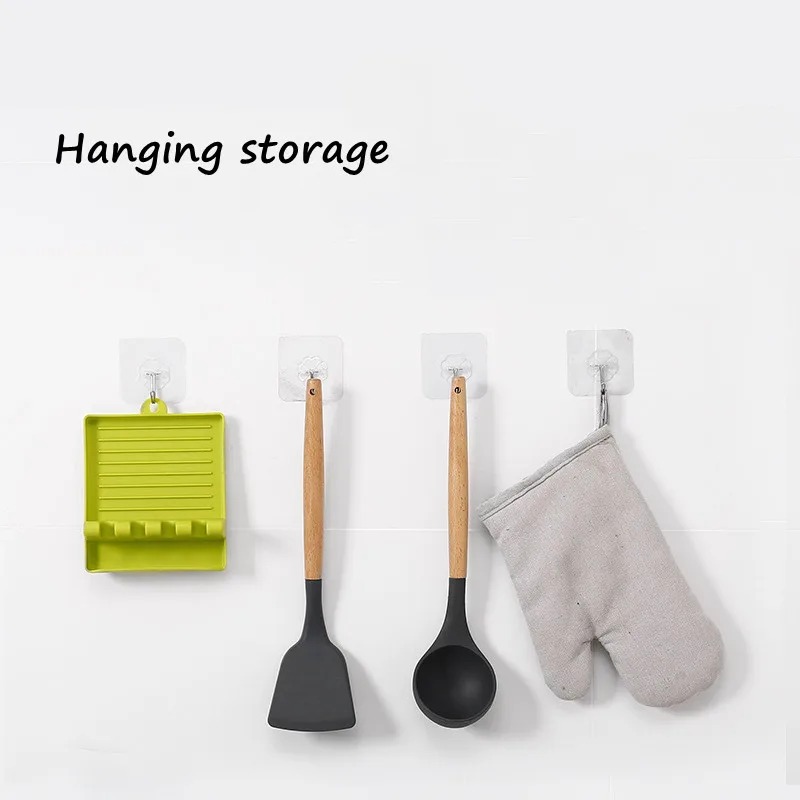 ใหม่สีเขียวหม้อฝาปิดขาตั้งช้อน - Food Storage Shelving บทวิจารณ์และราคา