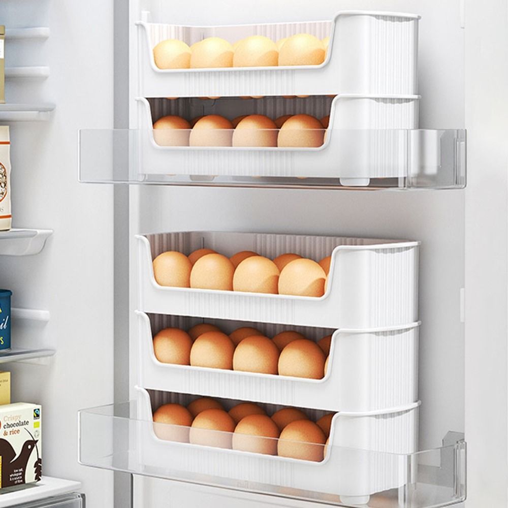 ตู้เย็นประตูด้านข้างถาดเก็บไข่ - Egg Storage Holder บทวิจารณ์และราคา