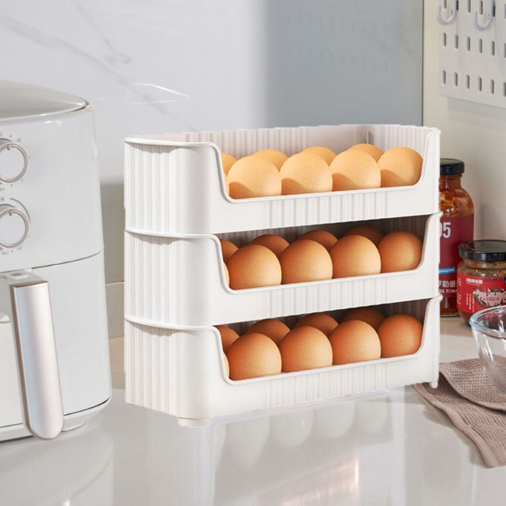 ตู้เย็นประตูด้านข้างถาดเก็บไข่ - Egg Storage Holder บทวิจารณ์และราคา