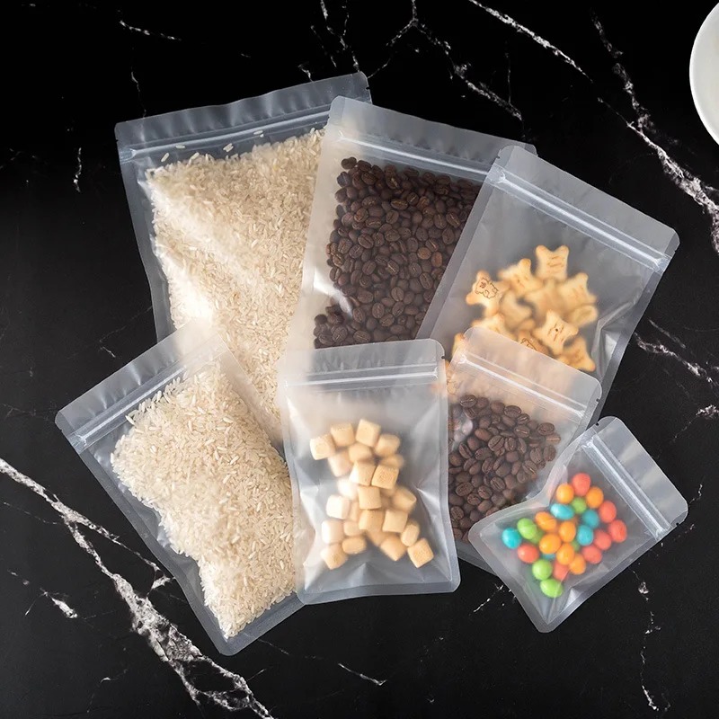 100 ชิ้น ถุงซิปล็อคแบบด้านสำหร - Food Storage Year Supply บทวิจารณ์และราคา