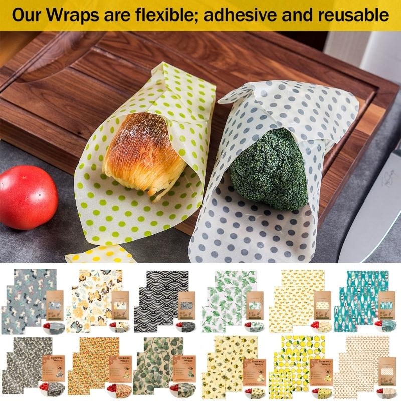 ปฏิบัติความสดรักษาผ้าขี้ผึ้งชุ - Beeswax Food Wrap บทวิจารณ์และราคา