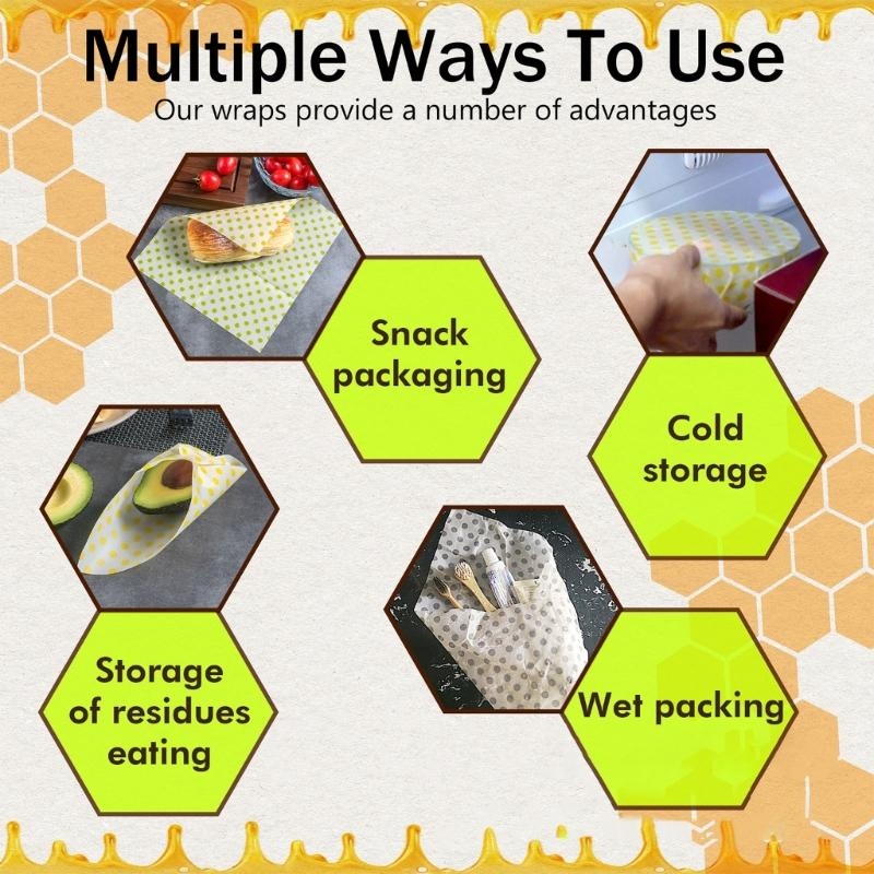 ปฏิบัติความสดรักษาผ้าขี้ผึ้งชุ - Beeswax Food Wrap บทวิจารณ์และราคา