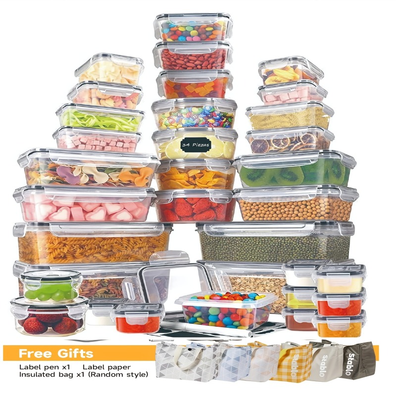 ชุดเก็บอาหารปลอดสาร BPA 48 ชิ้ - Food Storage Design บทวิจารณ์และราคา