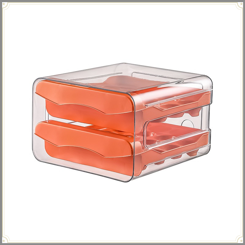 กล่องเก็บไข่แบบลิ้นชัก 32 ช่อง - Egg Storage Holder บทวิจารณ์และราคา